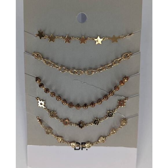 Bracelets Set of 5 Stars Beads BP For Nordstrom - Picture 2 of 4